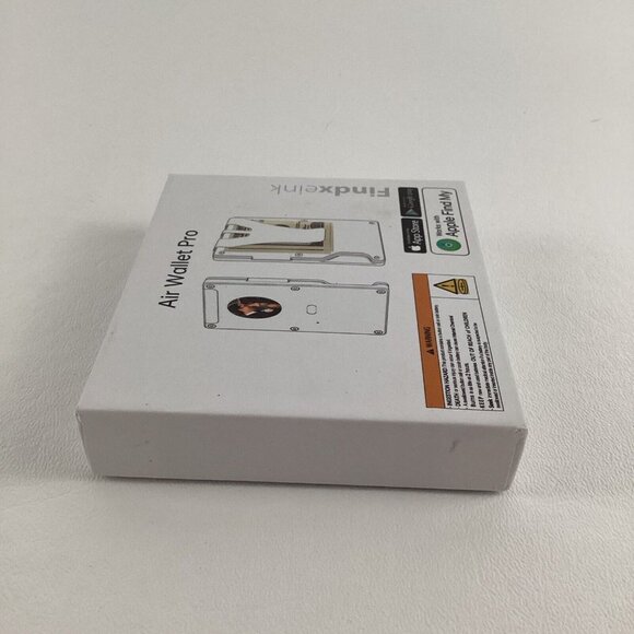 Air Wallet Pro Smart Tracker Apple Find My Card Money Holder Black Findxeink New - Picture 5 of 7